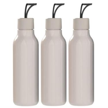 Imagem de Kit 3 Garrafinhas De Água Squeeze 700ml Bpa Free Escritório - Martipla