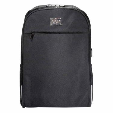 Imagem de Mochila com Cadeado Notebook 15,6" Safety BK108 Preta OEX