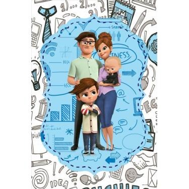 Imagem de Painel Festa Retangular P Casado 1,5x2,2 Poderoso Chefinho 3 - Fantasi