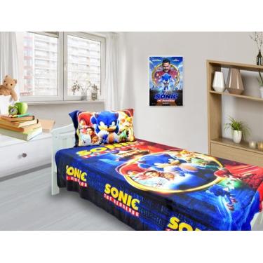 Imagem de Manta E Fronha Infantil Cobertor Fleece Solteiro 2pç - Fantasia Brás, 
