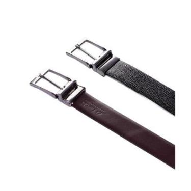 Imagem de Cinto Dupla Face Fasolo Masculino Couro Preto/Cafe-Masculino