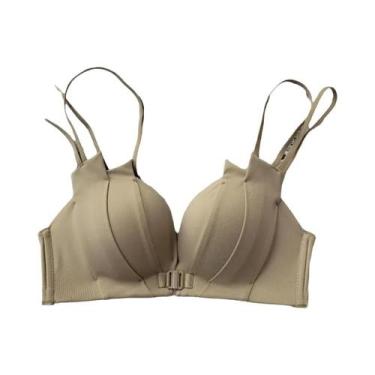 Imagem de Sutiã Feminino Preto Confortável Antiflacidez Para Seios Pequenos, Com