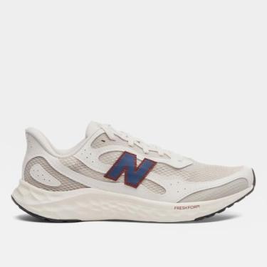 Imagem de Tênis New Balance Fresh Foam Arishi V'4 Masculino, Bege, 42