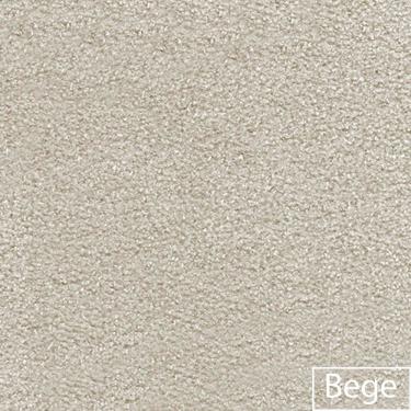 Imagem de Divã Recamier Curvo Sala De Estar Recepção Marrocos 200cm Lado Esquerdo Bouclé Bege