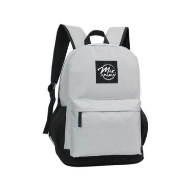 Imagem de Mochila Casual Escolar Cinza Mormaii 20 Litros Mor-2713