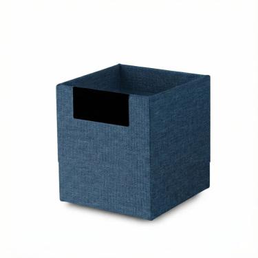 Imagem de Porta Canetas E Objetos Com Tecido Azul