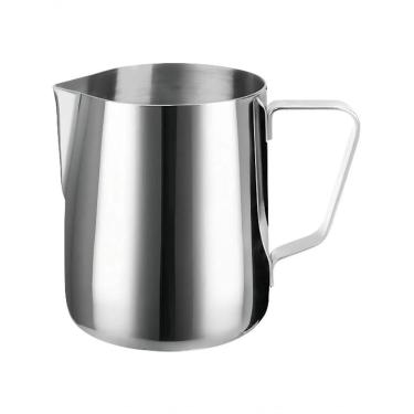 Imagem de Leiteira Pitcher Espumador em Aço Inox 600ML com Bico Direcionador para Uso Profissiona...