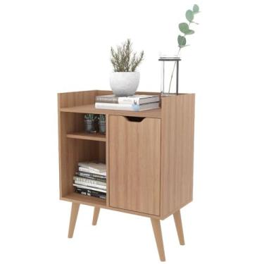 Imagem de Aparador Balcão Mesa para Café/Bar Multifuncional Amêndoa AP2310 Tecnomobili