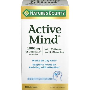 Imagem de Nature'S Bounty Active Mind, 60 Cápsulas Revestidas-Unissex