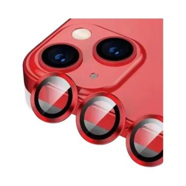 Imagem de Protetor De Lente De Câmera Em Vidro Temperado De Alumínio Para iPhone