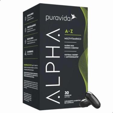 Imagem de Alpha A-Z Multi Vitaminas 30 Capsulas Pura Vida, Natural