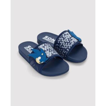 Imagem de Chinelo Slide Infantil Grendene Kids Sonic Adventure-Masculino