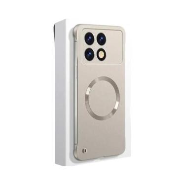 Imagem de Capa Metálica Slim Sem Moldura Para Xiaomi Poco F6 F5 X6 pro X6pro, Ca