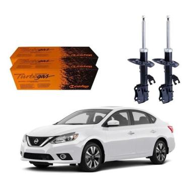 Imagem de Par Amortecedor Dianteiro Sentra 2.0 2017 A 2018 - Cofap