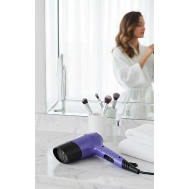 Imagem de Secador Mini Dobrável 1200W Lilás Viagem Bivolt - Congratulations Stor