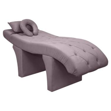 Imagem de Maca Lash Designer Cilios Luxo Estofada Estética Veludo - SOFA STORE, 