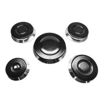 Imagem de Kit Queimador Espalha Chama Fogão Cooktop Casavitra 5 Bocas