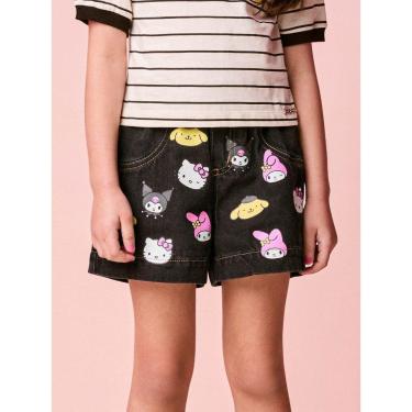Imagem de Shorts Jeans Hello Kitty Friends Momi-Feminino