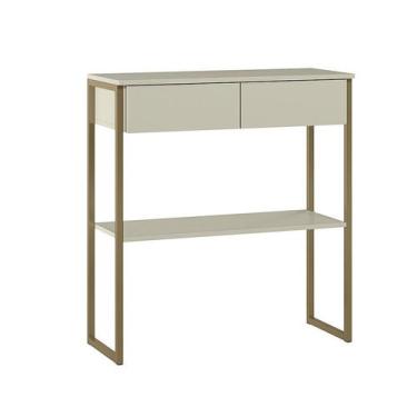 Imagem de Aparador Industrial Dijon 2 GV Off White - Mobly