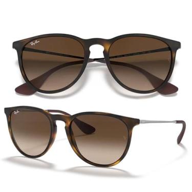 Imagem de Óculos De Sol Ray Ban Erika Classic Tartaruga RB4171L Tamanho 54