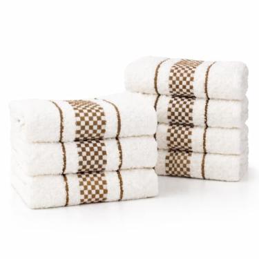 Imagem de Kit 10 Pano de Prato Atoalhado Para Cozinha Felpudo Malta 45x70cm 370g/m² 100% Algodão...