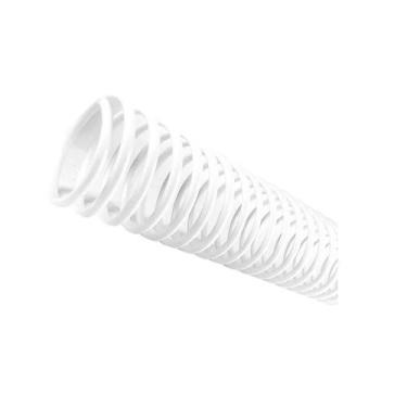 Imagem de Espiral para Encadernação Branco 12mm 70 Folhas 100 und - Lassane