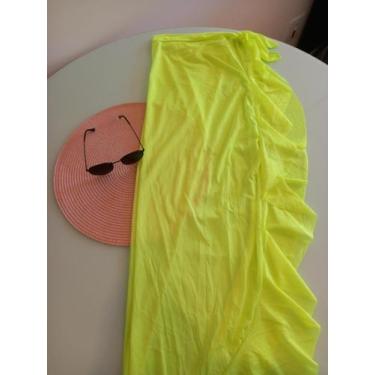 Imagem de Saída Praia Saia Pareô Canga - La Secret Store, Neon, Único (P ao XGG)