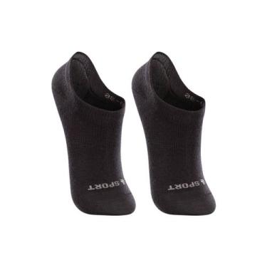 Imagem de Meia Infantil Lupo 02170 Cano Curto, Preto, 24-29