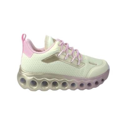 Imagem de Tênis Bibi Menina 1270038 Roller Sport, Milk, Ouro, 32