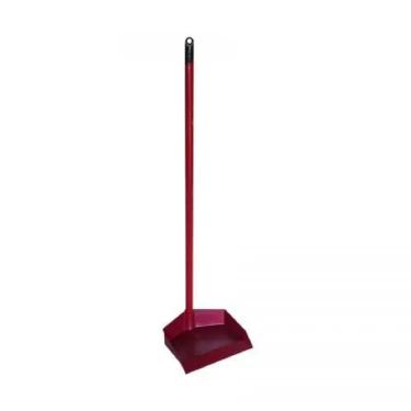 Imagem de Pá para Lixo Pvc com Cabo 80cm Plástico Cabo Longo Ergonômico para Limpeza Doméstica
