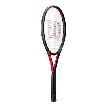 Imagem de Raquete de Tênis Wilson Clash 100L V3, L4, Preto, Vermelho