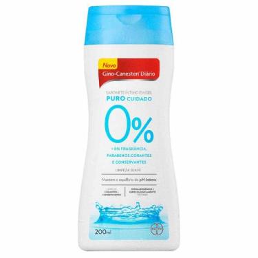 Imagem de Sabonete Íntimo Gino-Canesten Diário Puro Cuidado, 200ml