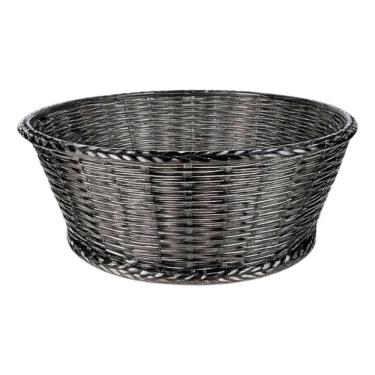 Imagem de Saladeira / Fruteira Trança Fumê de Acrílico K76 - Keita
