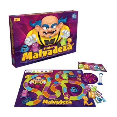 Imagem de Jogo de Tabuleiro Infantil - Senhor Malvadeza - Pais e Filhos