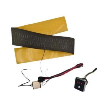 Imagem de Kit Aquecedor Universal Para Volante De Carro 12V 50W 48  Almofada Tér