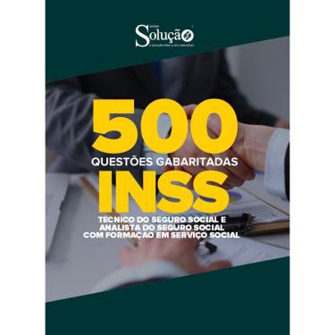 Imagem de Apostila Caderno De Testes Inss - Técnico E Analista