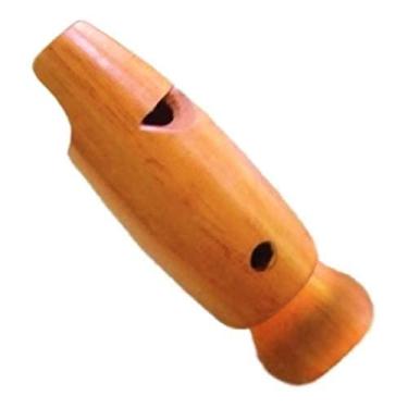 Imagem de Apito pio profissional de madeira chama e atrai pássaros - Ave Rola Carijó - Asa Branca