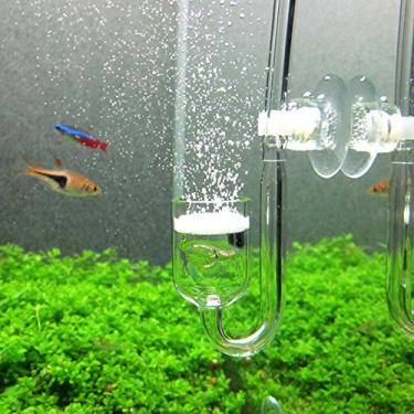 Imagem de Yagote Nano Reator de vidro com difusor de CO2 para aquário plantado