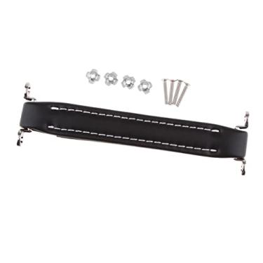 Imagem de SDENSHI Amplificador de couro costurado de substituição vintage premium com alça de amplificador com parafuso #4