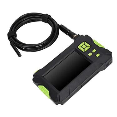 Imagem de Boroscópios de tela LCD HD de 4,3 polegadas, IPX67 à prova d'água câmera de inspeção de visualização de 70° 1080p endoscópio de tubo de fio rígido (10 m)