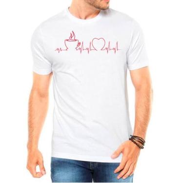 Imagem de Camiseta Café Coffee Humor Masculina01 - Design Camisetas