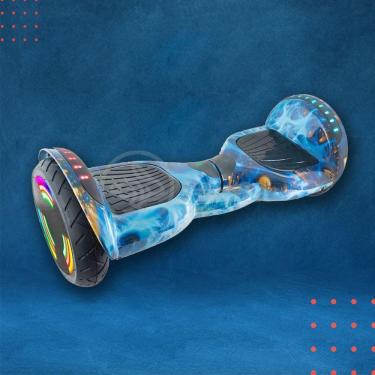 Imagem de Hoverboard Infantil Skate Elétrico Led Azul Oceano