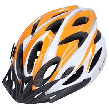 Imagem de Capacete de mountain bike, absorvente de impacto para bicicleta, capacete ajustável para bicicleta de estrada
