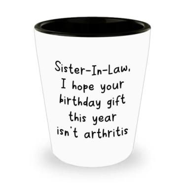 Imagem de Copo de shot para cunhada, ideia de presente para cunhada, para cunhada, ideia de de Natal