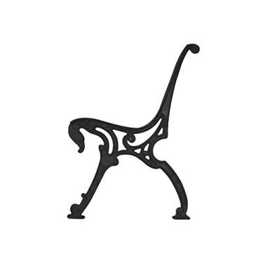 Imagem de Par de Pé de Banco Tamanduá de Ferro Fundido