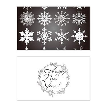 Imagem de Feliz Natal ilustração floco de neve festival ano novo cartão felicitações Bless mensagem presente