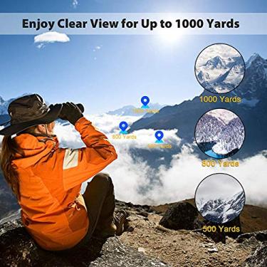Imagem de Telescópio monocular 12X50 HD, telescópios portáteis para adultos High Power Zoom BAK4 Prism Dual Focus, para adultos Camping Gadgets Equipamento de caminhada