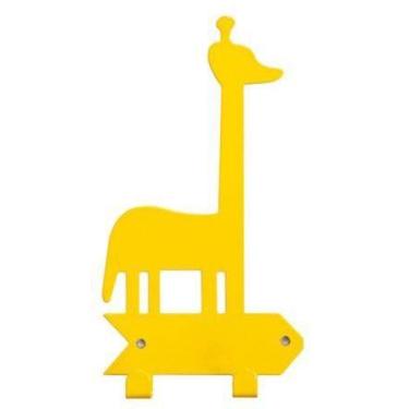 Imagem de Cabideiro Girafa - Amarelo - Presentes Atacado