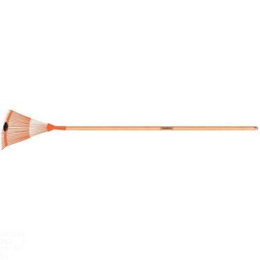 Imagem de Vassoura Regulável com 22 Dentes Tramontina em Aço com Cabo de Madeira 120 cm Tramontina