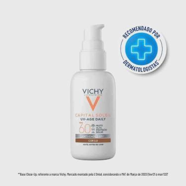 Imagem de Protetor Solar Facial Vichy UV-Age Daily Cor 5.0 FPS 60 40g